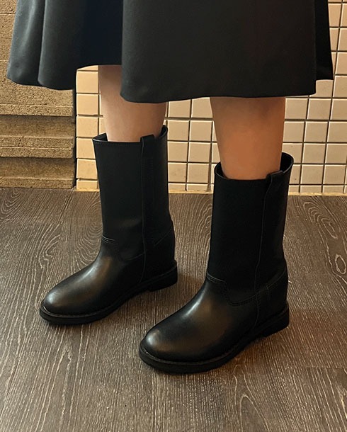 [리퍼브] m108 middle boots_ black 5.5cm